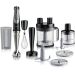 Braun - MultiQuick 9 1200W 3-Speed Hand Blender with Electric Handheld Mixer, Food Processor & Food Chopper - Black