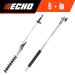 ECHO 21 in. Articulating Hedge Trimmer Attachment and 3 ft. Extension for Pro Attachment Series Power Head Combo Kit V-JAHXAL