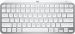 Logitech - MX Keys Mini Wireless Bluetooth Scissor Keyboard w/ Backlit Keys - Pale Gray