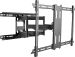 Kanto - Full-Motion TV Wall Mount for Most 37" - 75" Flat-Panel TVs - Extends 21.8" - Black