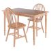 WINSOME WOOD Ravenna 3-Piece Natural Dining Set 81867