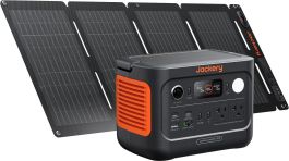 Jackery - Explorer 300 v2 (288Wh) Portable Power Station with 40W