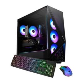 iBUYPOWER - Slate Gaming Desktop PC - AMD Ryzen 7 8700F, AMD