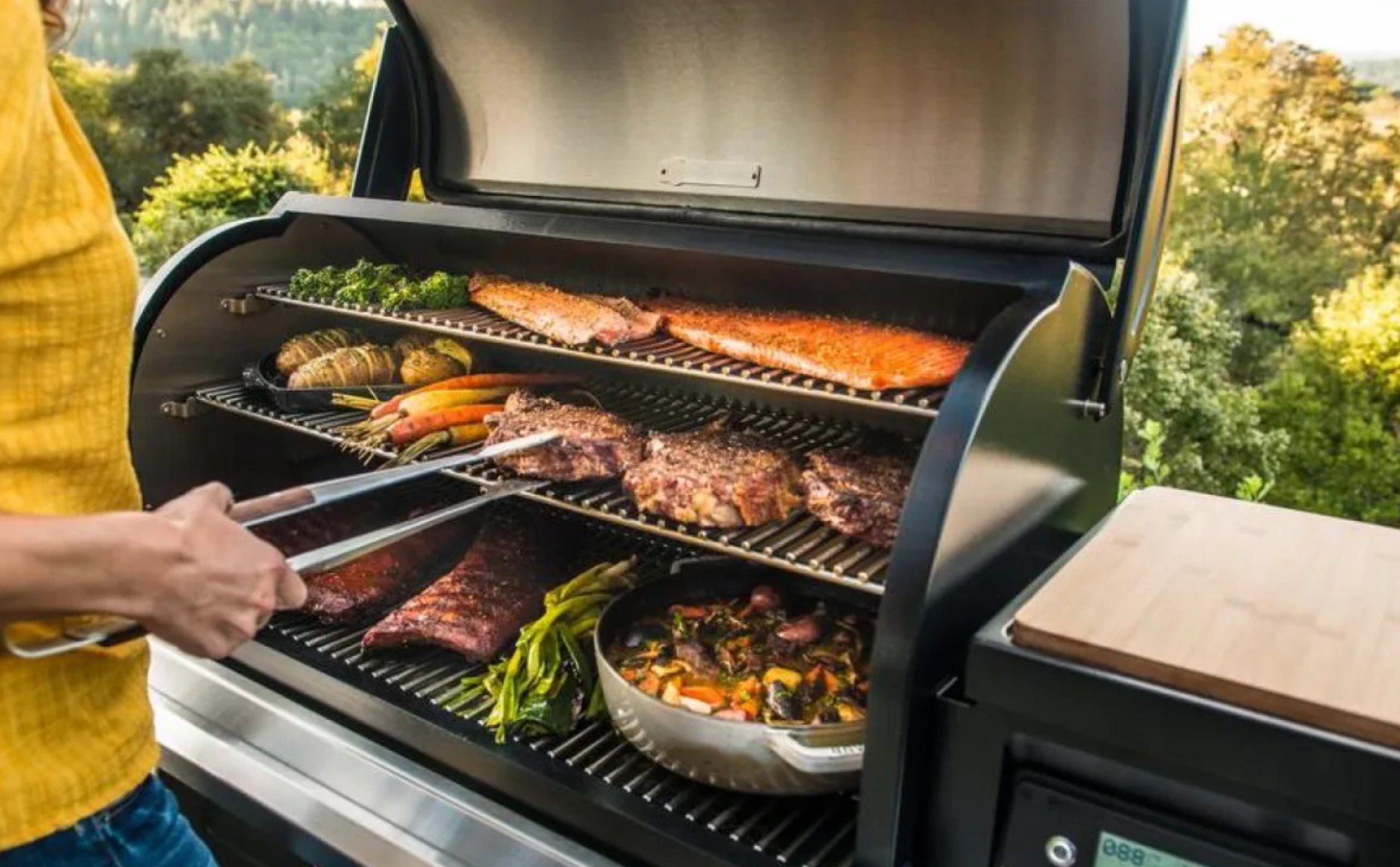 Looking for a pellet grill that can do both smoke and grill?